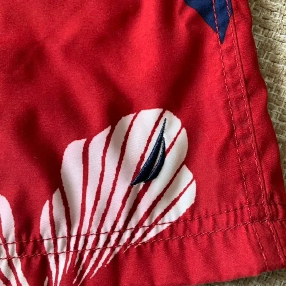 Nautica Swim Trunks Elastic Waist
